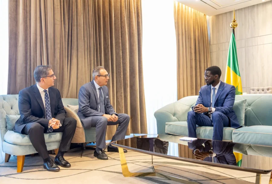 Pr Diomaye et Mohamed Mahmoud El-Etreby préside la Banque nationale d'Égypte